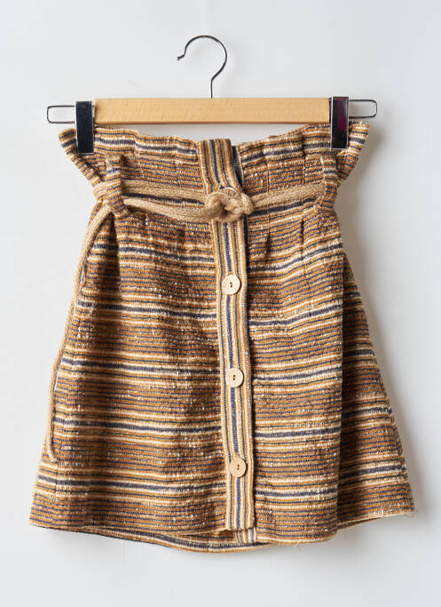 Fustă scurtă maro ZARA femeie