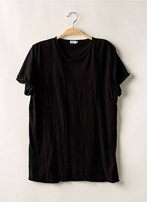 Tricou croială dreaptă mâneci scurte negru FILIPPA K bărbat