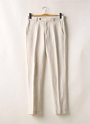 Pantalon slim bej MNG bărbat