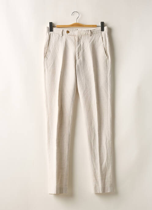 Pantalon slim bej MNG bărbat