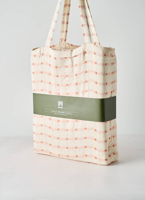 Set de lenjerie de pat bej ALINEA femeie