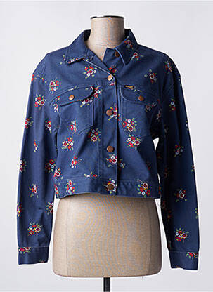 Jachete casual buzunare albastru WRANGLER femeie