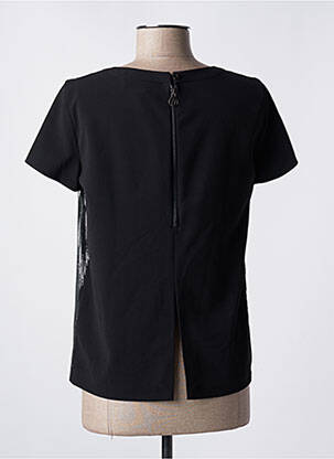 Top mâneci scurte mâneci scurte negru TRUSSARDI JEANS femeie