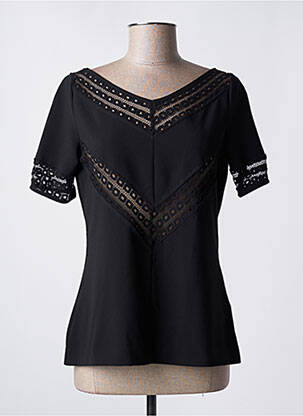 Top negru TRUSSARDI JEANS femeie