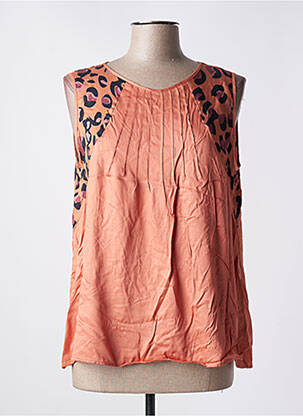 Top elasticitate fără mâneci portocaliu TRUSSARDI JEANS femme