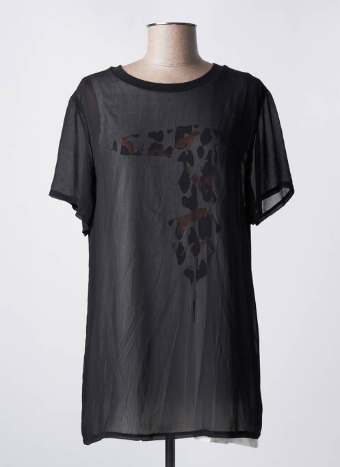 Top negru TRUSSARDI JEANS femeie