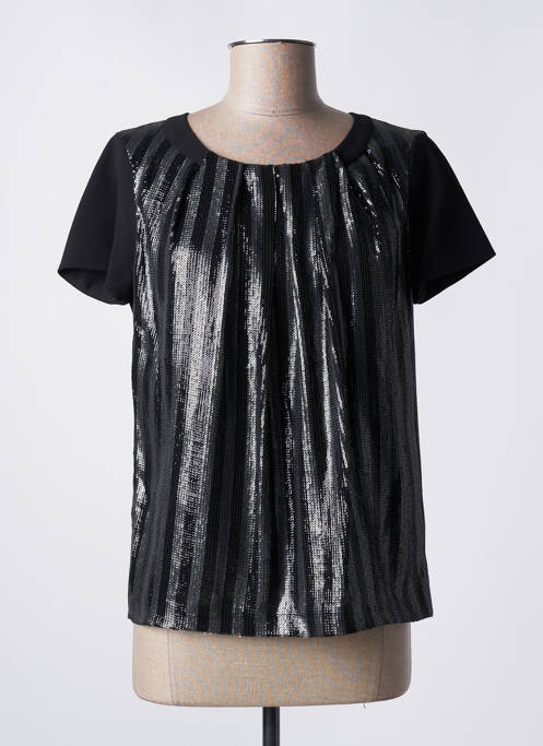 Top negru TRUSSARDI JEANS femeie