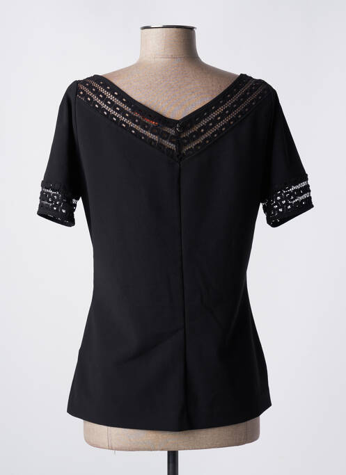 Top negru TRUSSARDI JEANS femeie