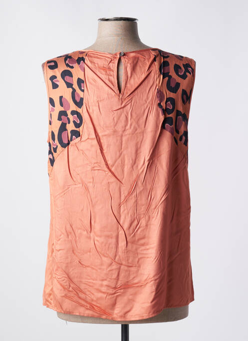 Top portocaliu TRUSSARDI JEANS femeie