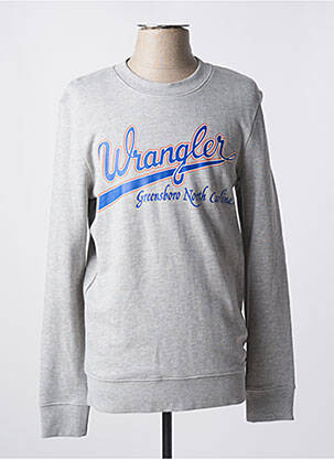 Hanorac mâneci lungi mâneci lungi gri WRANGLER bărbat