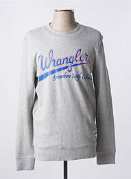 Hanorac mâneci lungi mâneci lungi gri WRANGLER homme