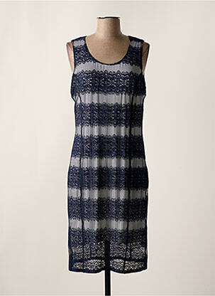 Rochie midi albastru GREGORY PAT femeie