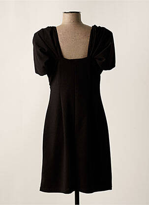 Rochie scurtă mâneci scurte mâneci scurte negru GREGORY PAT femeie