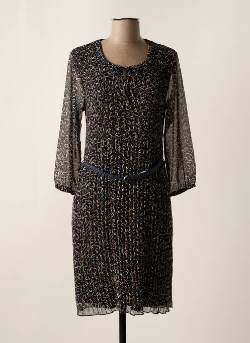 Rochie midi albastru CHRISTINE LAURE femeie