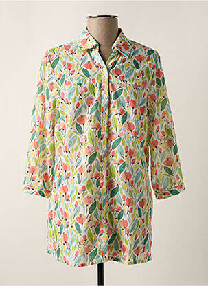 Tunică mâneci lungi verde GUY DUBOUIS femeie