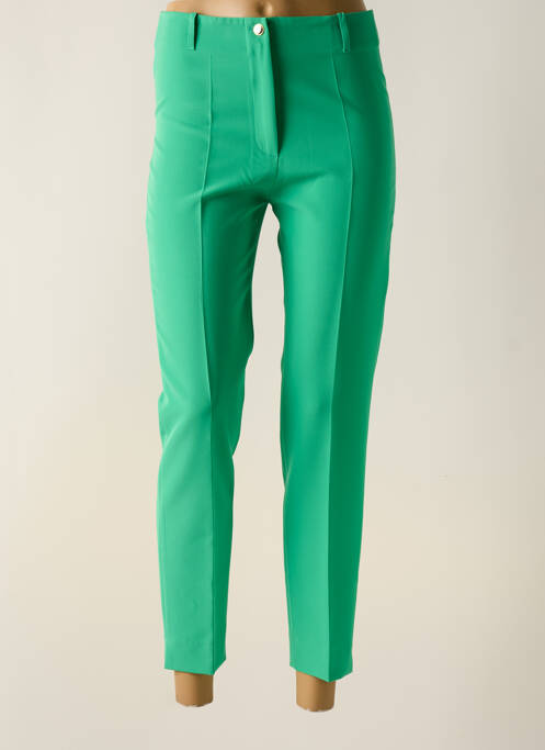 Pantalon 7/8 verde ESTEL COLLECTION femeie