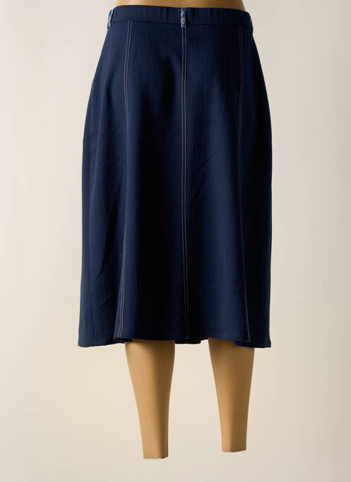 Fustă midi albastru GUY DUBOUIS femeie