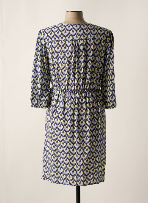 Rochie midi albastru JULIE GUERLANDE femeie