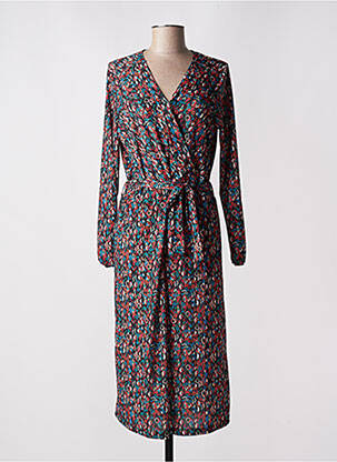 Rochie midi mâneci lungi mâneci lungi negru DIANE LAURY femeie