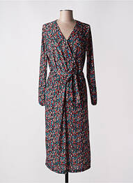 Rochie midi mâneci lungi mâneci lungi negru DIANE LAURY femeie