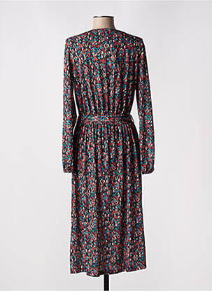 Rochie midi mâneci lungi mâneci lungi negru DIANE LAURY femeie