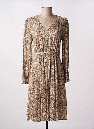 Rochie midi maro JULIE GUERLANDE femeie