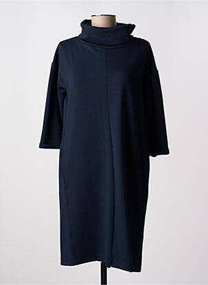 Rochie midi mâneci 3/4 mâneci 3/4 albastru STREET ONE femeie