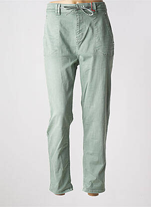 Blugi cu croială slim verde STREET ONE femeie