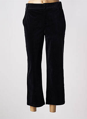Pantalon 7/8 talie înaltă talie înaltă negru STREET ONE femeie