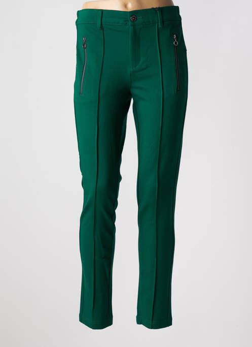 Pantalon slim verde STREET ONE femeie