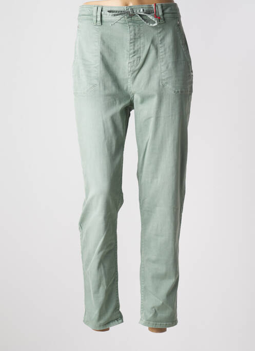 Blugi cu croială slim verde STREET ONE femeie