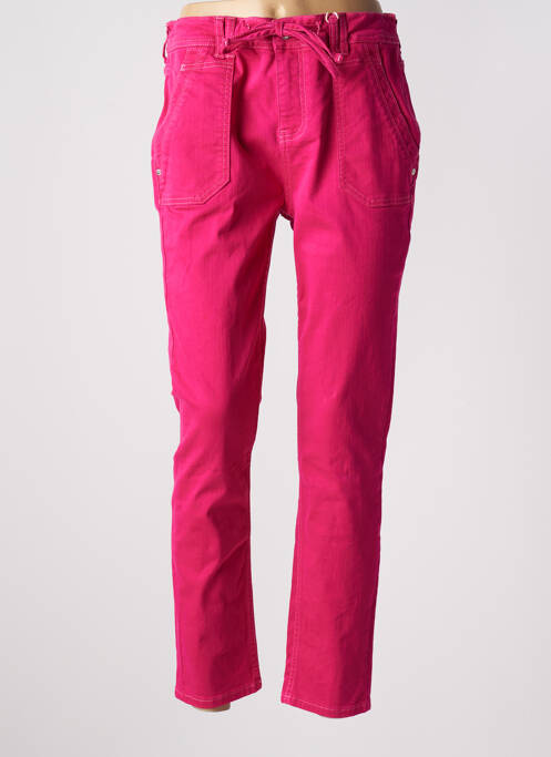 Pantalon slim roz STREET ONE femeie