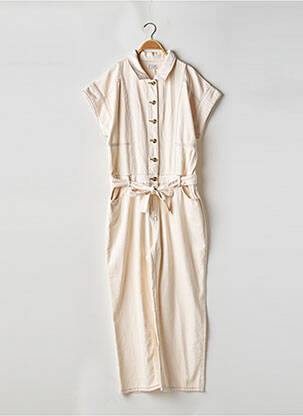 Salopetă-pantalon bej C'EST BEAU LA VIE femeie