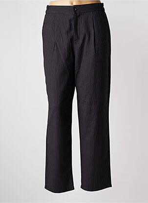 Pantalon drept talie înaltă talie înaltă negru BROADWAY femeie