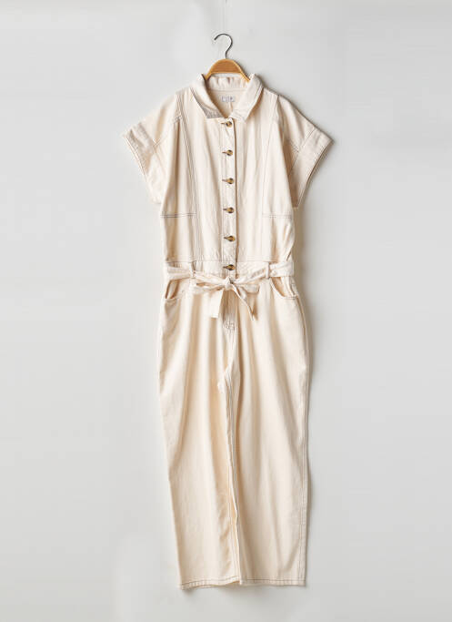 Salopetă-pantalon bej C'EST BEAU LA VIE femeie