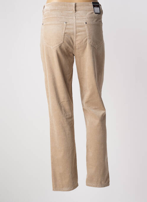 Pantalon slim bej ANNA MONTANA femeie