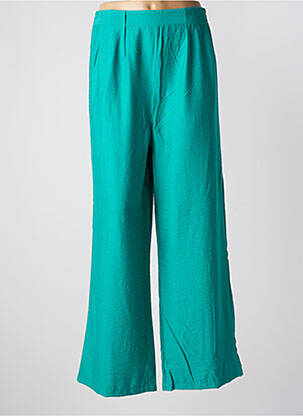 Pantalon larg verde C'EST BEAU LA VIE femeie