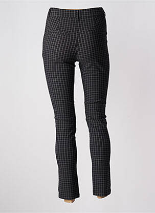 Pantalon slim talie înaltă talie înaltă negru BROADWAY femeie