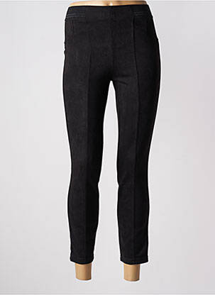 Jegging țesătură suedină talie înaltă negru STREET ONE femeie
