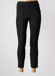 Jegging țesătură suedină talie înaltă negru STREET ONE femme