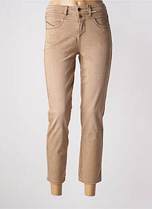 Blugi cu croială dreaptă bej STREET ONE femeie