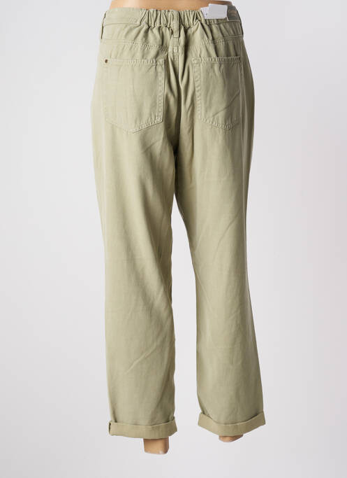 Pantalon drept verde C'EST BEAU LA VIE femeie