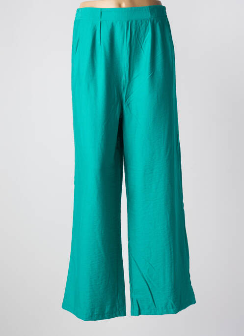 Pantalon larg verde C'EST BEAU LA VIE femeie
