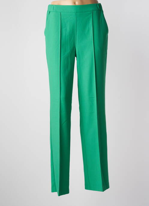 Pantalon drept verde JULIE GUERLANDE femeie