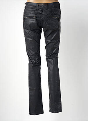 Pantalon slim țesătură acoperită mărime normală negru DN.SIXTY SEVEN femeie