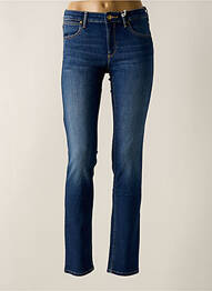 Blugi cu croială slim elasticitate mărime normală albastru WRANGLER femme