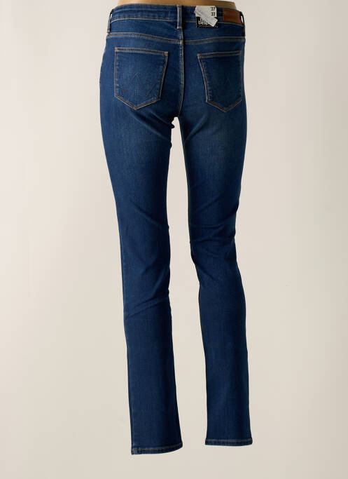 Blugi cu croială slim albastru WRANGLER femeie