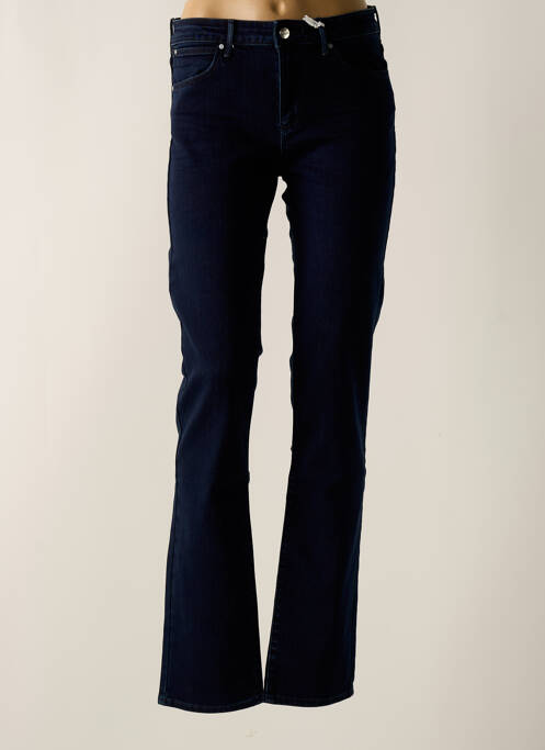 Blugi cu croială dreaptă elasticitate mărime normală albastru WRANGLER femme
