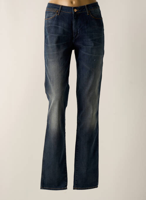 Blugi cu croială slim albastru WRANGLER femeie