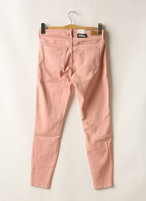 Blugi skinny roz WRANGLER femeie